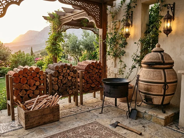 Дрова для тандыра и садж-печей в Краскове
